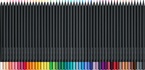 Papírenské zboží - Buntstifte Faber-Castell 116450 Black Edition 50 Farben