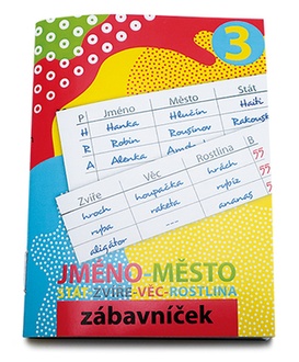 Papírenské zboží - Zábavníček - Jméno-město