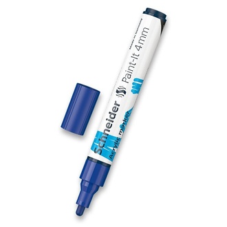 Papírenské zboží - Akrylový popisovač Schneider Paint-It 320 modrá