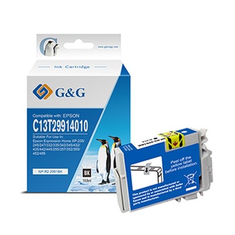 Papírenské zboží - G&G kompatibilní ink s C13T29914010, black, NP-R-2991BK, pro Epson Expression Home XP-235