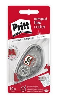 Papírenské zboží - Korekční páska "Pritt Compact Roller", 6 mm x 10 m, HENKEL