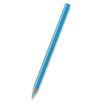 Papírenské zboží - Pastelka Colour Grip Jumbo Neon modrá Faber-Castell
