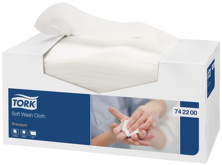 Papírenské zboží - Utěrka na otírání pacientů TORK 742200 Premium [135 ks]