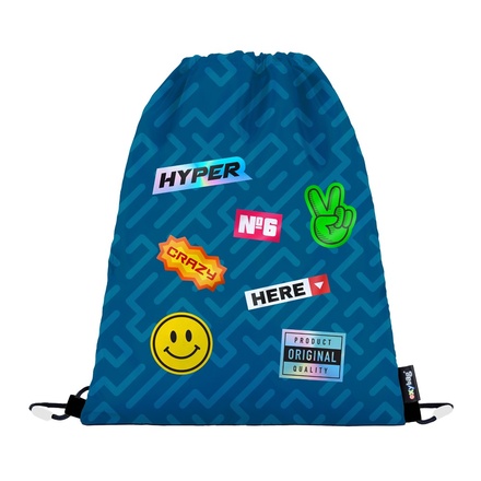 Papírenské zboží - Sáček na cvičky OXY GO Stickers
