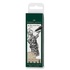Papírenské zboží - Faber-Castell 167100 Pitt Artist Pen 4er-Set, S, F, M, B, schwarz