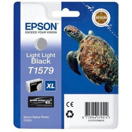 Papírenské zboží - Epson originální ink C13T15794010, light light black, 25,9ml, Epson Stylus Photo R3000