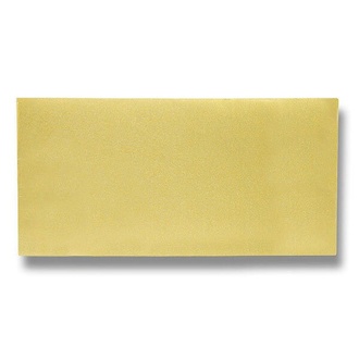 Papírenské zboží - Obálka Clairefontaine, DL, samolepicí, 20 ks,zlatá