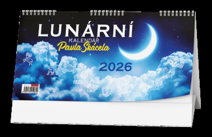 Papírenské zboží - Stolní kalendář - Lunární kalendář Pavla Skácela