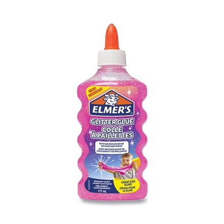 Papírenské zboží - Lepidlo ELMER´S Glitter Glue růžové